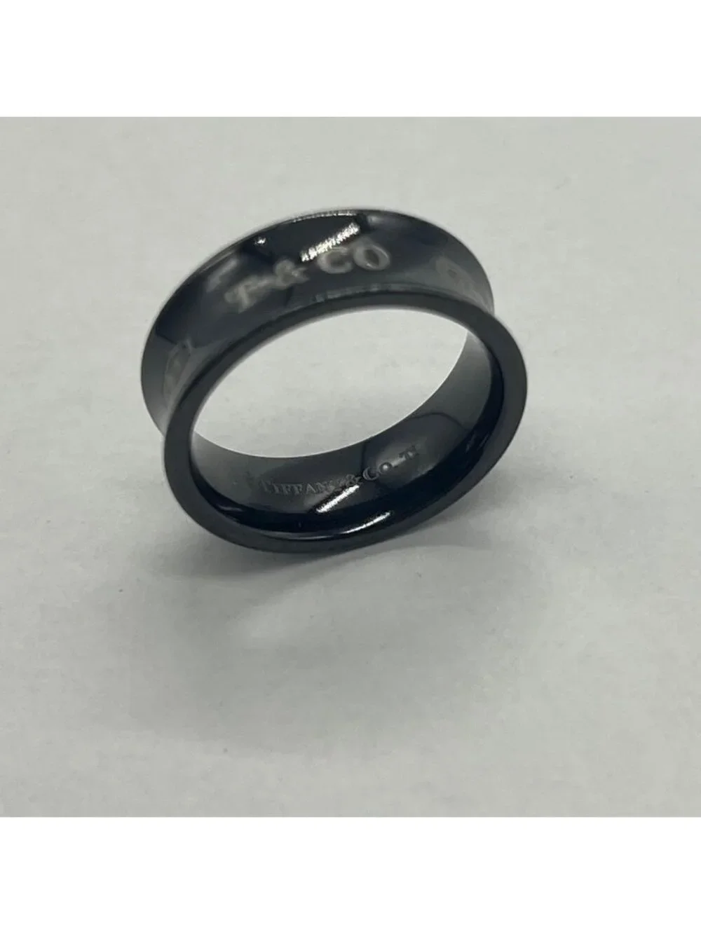 Tiffany & Co 1837 Ring TI Titanium